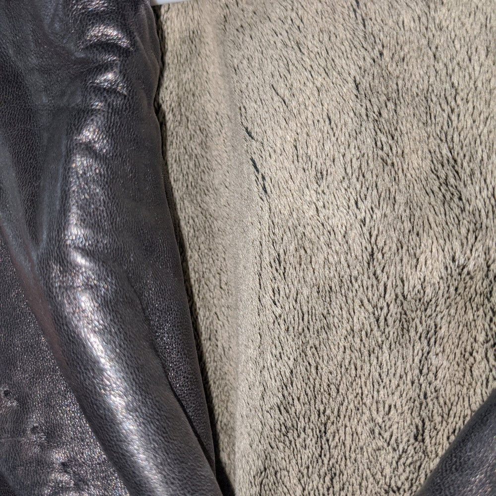 Genuine leather Jacket with removable lining - Picture 3 of 4